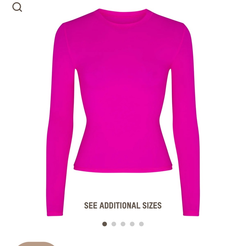 SKIMS FITS EVERYBODY LONG SLEEVE T-SHIRT